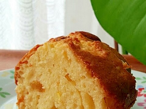 ココナッツオイル＆ゆず茶のパウンドケーキ